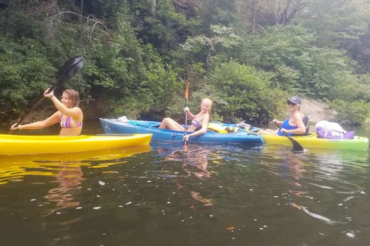 cherokee kayak trail