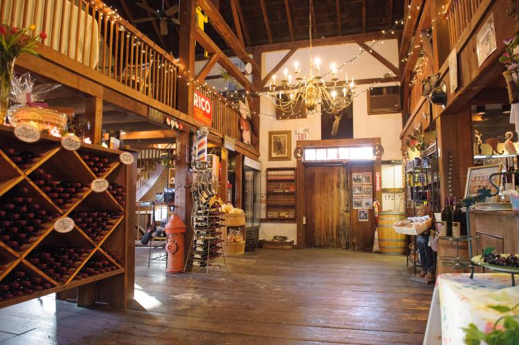 Inside New Hope Winery
