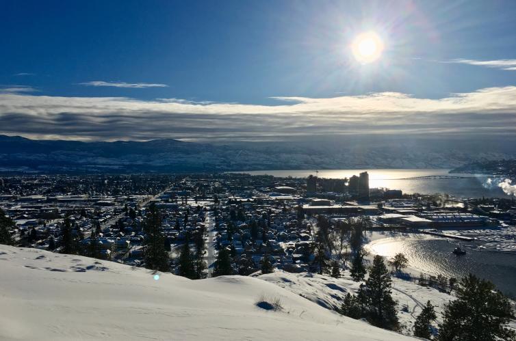 Winter Hikes Within 30 Minutes Of Downtown Kelowna