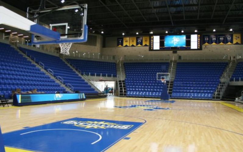 McNeese Arena Basketball Court