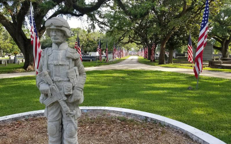 Memorial Day Avenue Of Flags