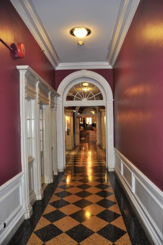Gideon Putnam Hallway and Tiled Floor