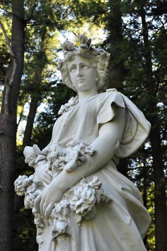 One of the statues at Yaddo Gardens