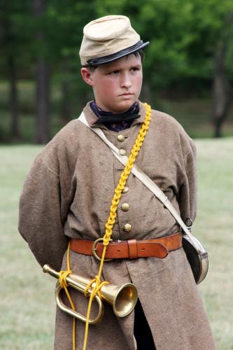 Civil War Child - Manassas Battlefield ReEnactment