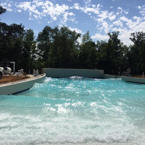 Sandy Beach Wave Pool