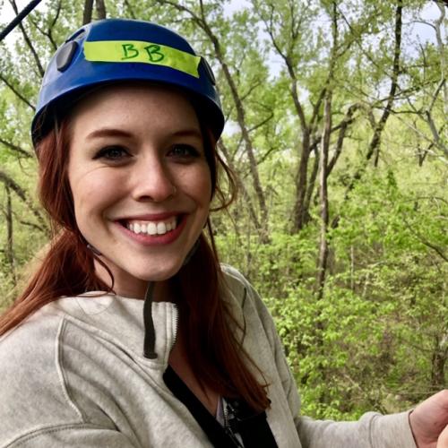 Rebekah Baughman Zip Lining