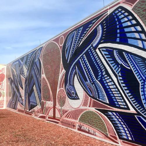 Bird of Heaven Mural