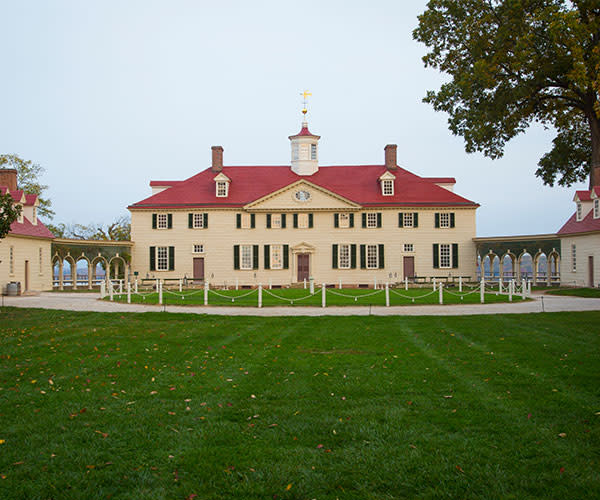 Mount Vernon mansion - south county page