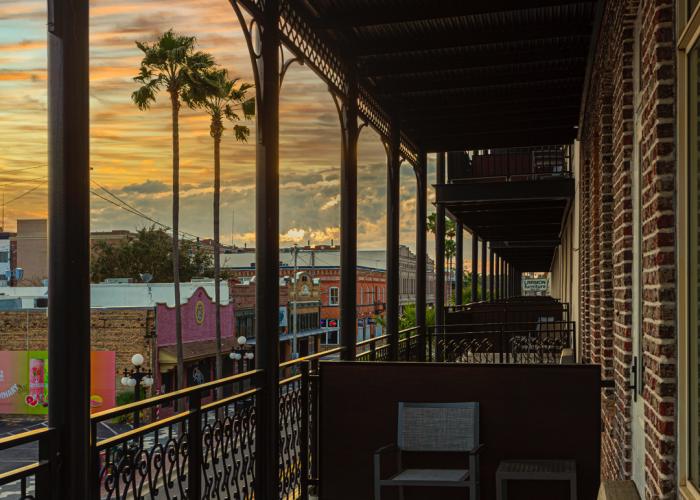 Balconies Sunset