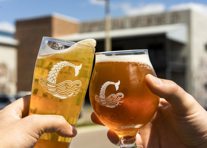 Coppertail Brewing Co. glasses