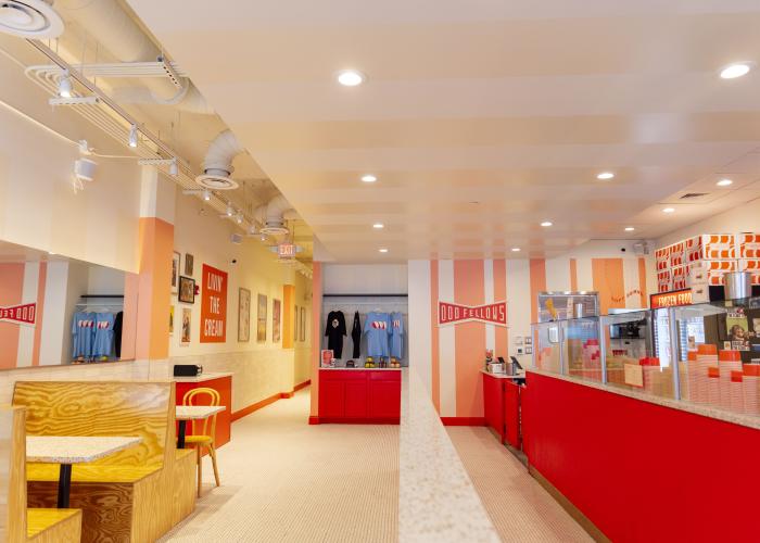 OddFellows Ice Cream Interior