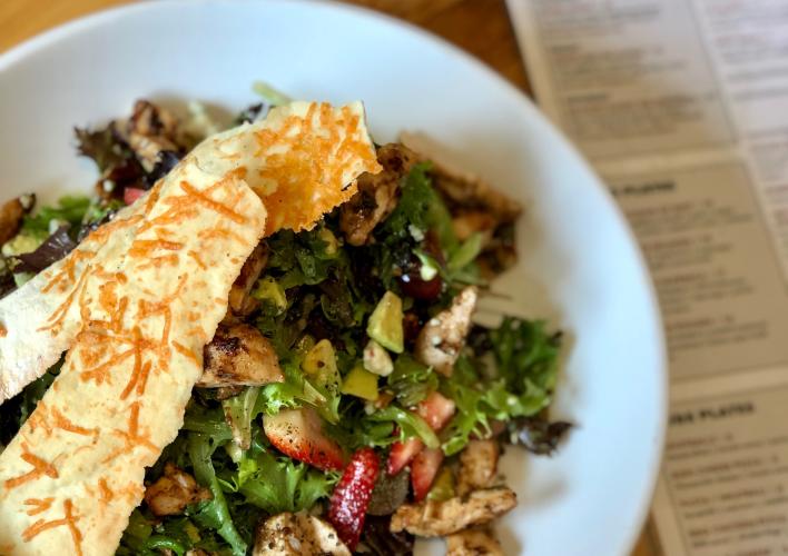 Strawberry + Chicken Salad