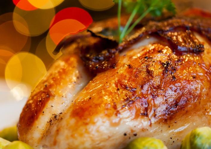 Thanksgiving meal at Oak Brook Hills