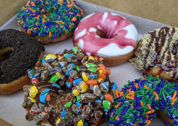donut closeup