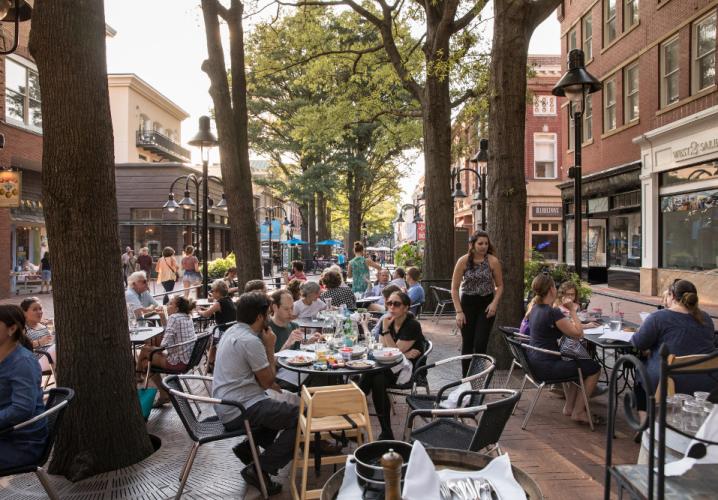 Charlottesville Historic Downtown Mall