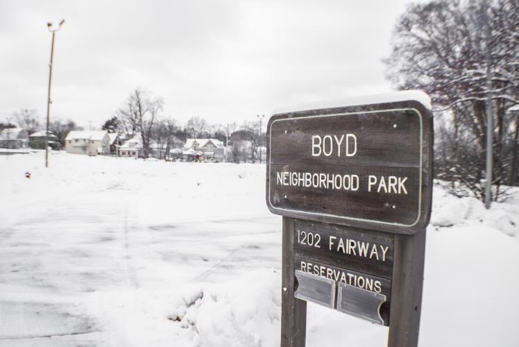Boyd Park Winter