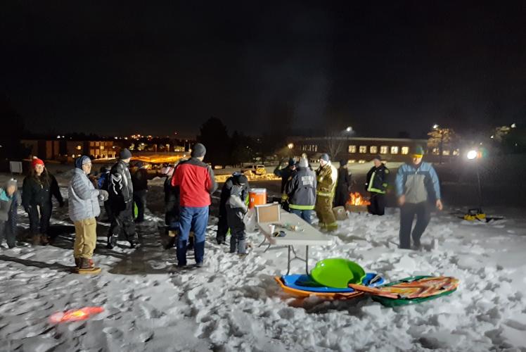Community Glow Night at Jelly Bean Hill