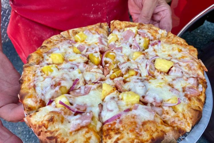 Fire Truck Pizza