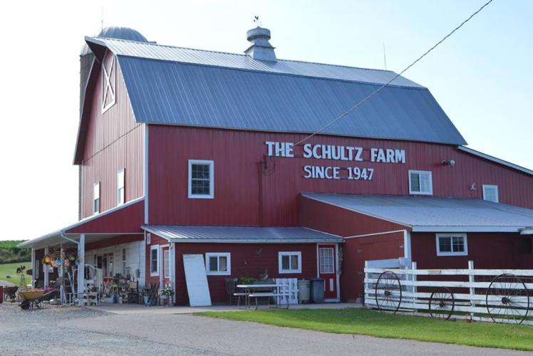 schultz's country barn: outside view