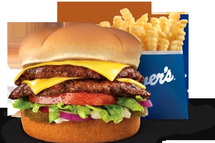 Burger and Fries