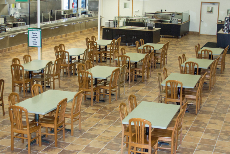 Chippewa Valley Expo Center Dining Area