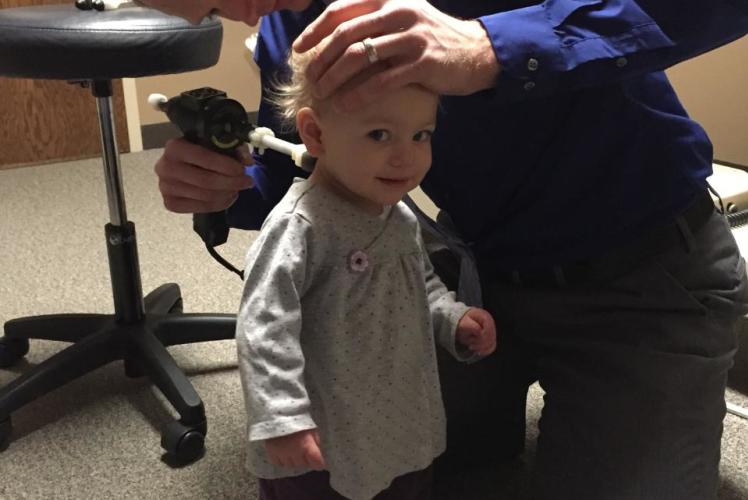 Dr. Kyle Instrument Adjustment With A Toddler