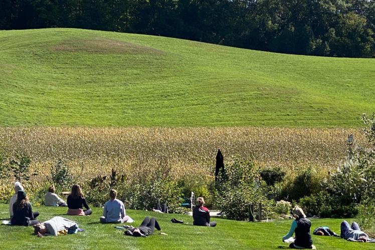 Yoga at Blue Sky Retreat