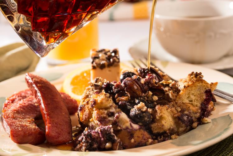 Inn on Lake Wissota - Blueberry French Toast Breakfast