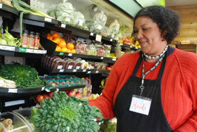 Just Local Food Co-op In Store Shopper in Eau Claire, Wi