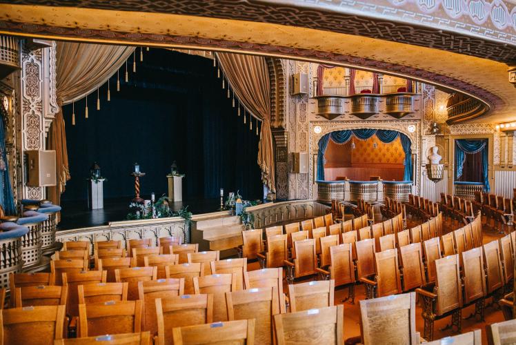 Mabel Tainter Menomonie, Wisconsin Wedding Theatre