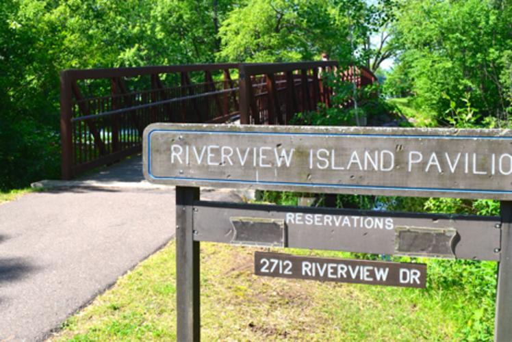 Riverview Park in Eau claire, Wisconsin