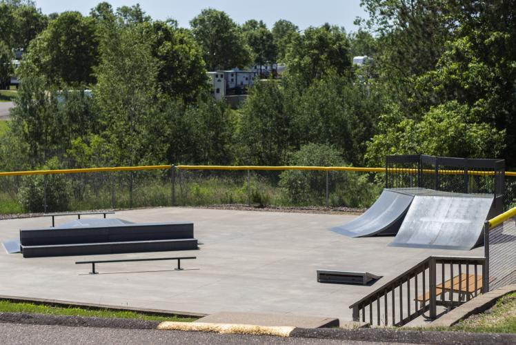 Stoney Creek Skate Park in Osseo, WI