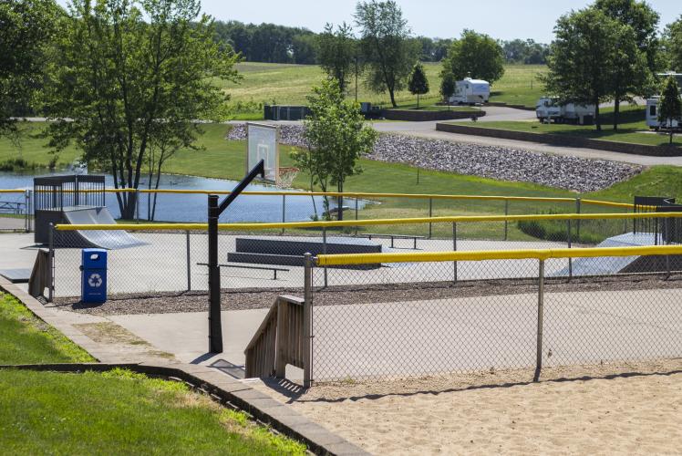 Stoney Creek Basketball Court in Osseo, WI