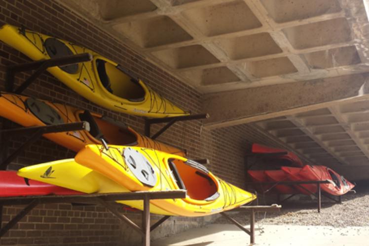 UW Eau Claire Environmental Adventure Center Canoe Rental in Eau Claire, WI on UWEC Campus