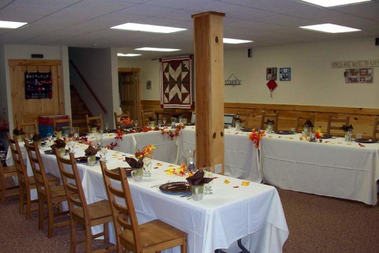 Reunions at White's Wildwood Retreat in Eau Claire, Wisconsin