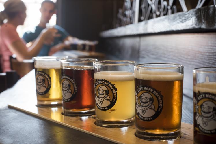 Lazy Monk Brewing in Eau Claire, WI