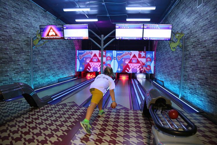 Action City Trampoline Park & Fun Center mini bowling