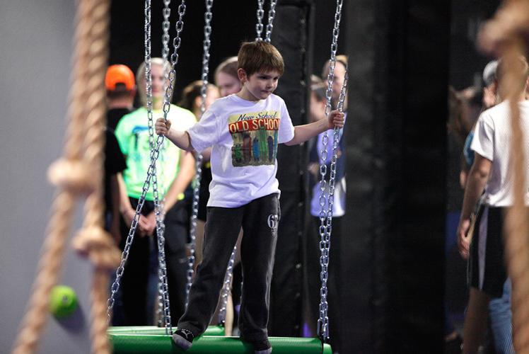 Action City Trampoline Park & Fun Center ninja course