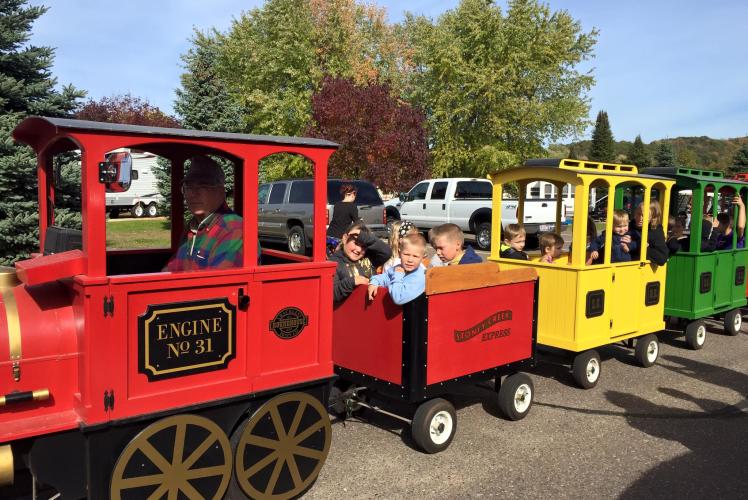 Stoney Creek Train in Osseo, WI