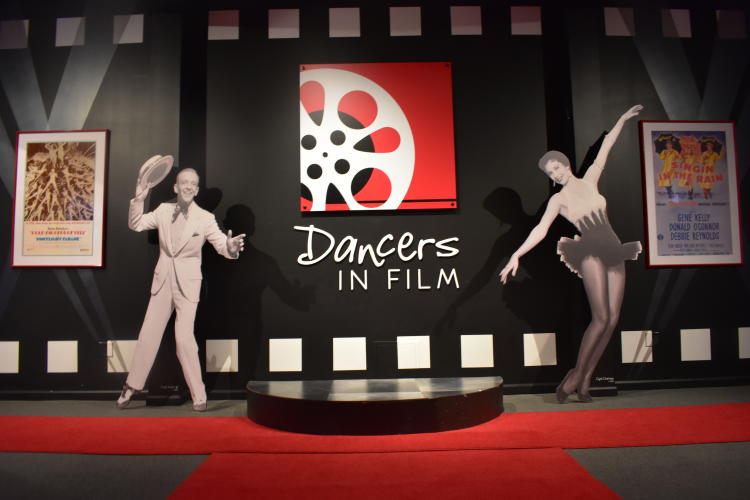 Dancers in Film Exhibit Dance Museum