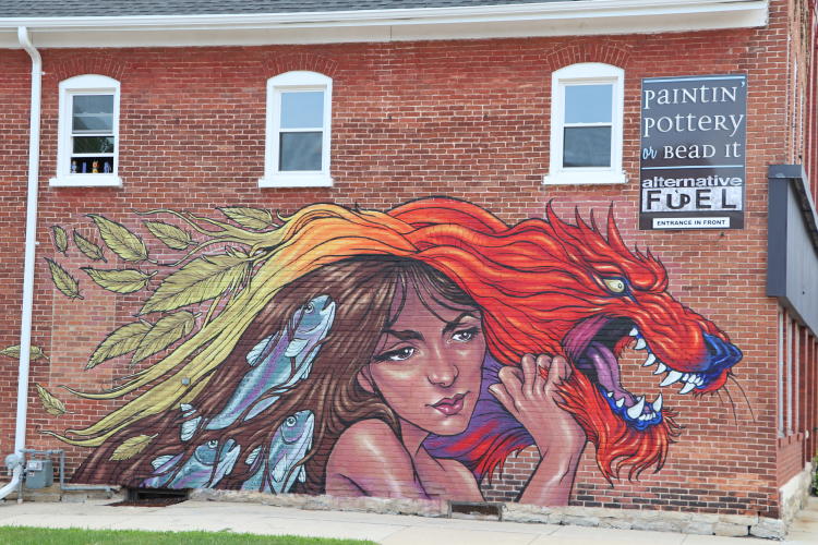 Lady Mural