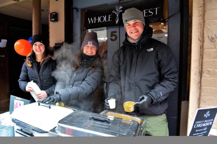 Healthy Harvest chowder servers