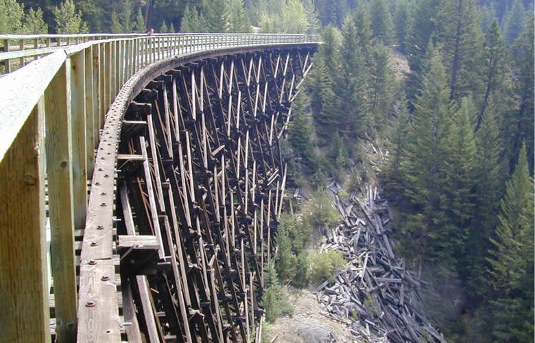 Myra Canyon Testles