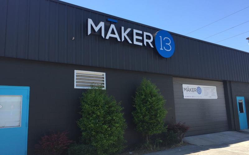 Maker 13 Outside of Building