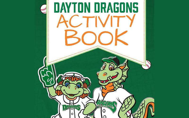 Dayton Dragons Activity Book