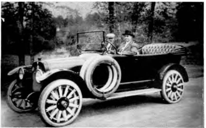 Burritt and his Car