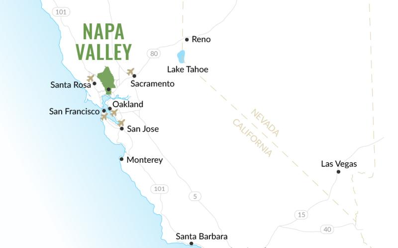 Napa Valley California Map Facts Location Best Time To Visit