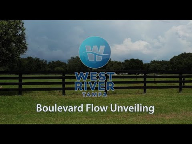 Tampa Housing Authority's Boulevard Flow Artwork Unveiling at West River