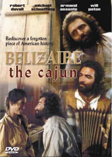 Movie poster of Belizaire the Cajun