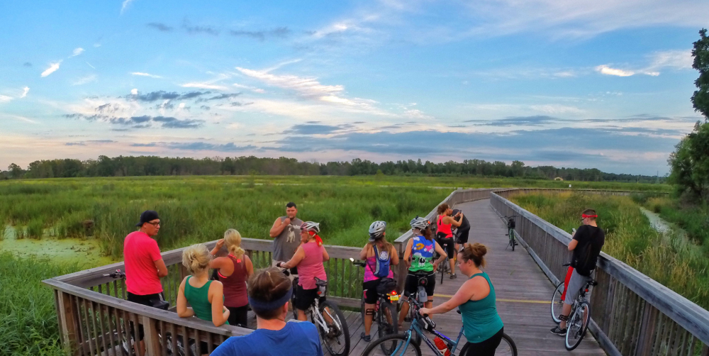 Group of Friends on the Trails